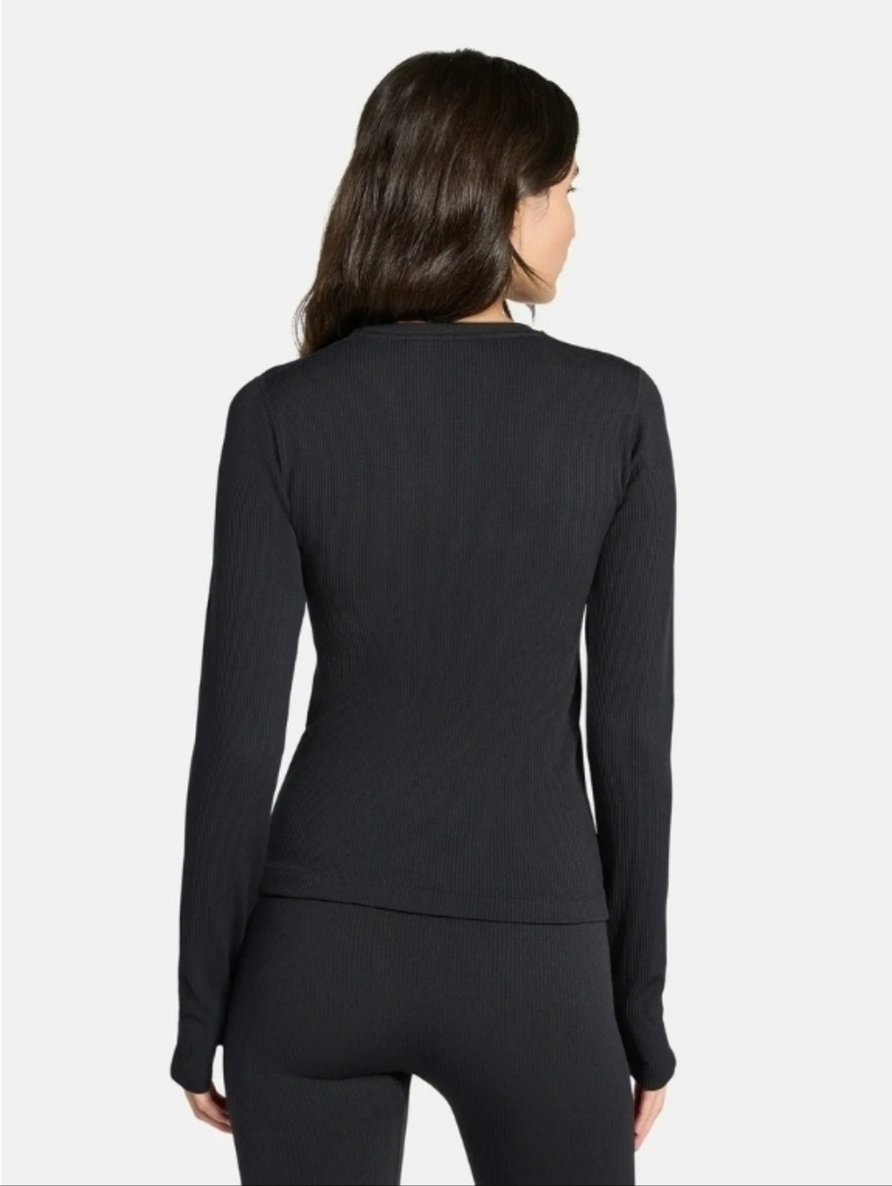 Ozark Trail Women's 2XL Warmer Seamless Ribbed Thermal Set Legging + Crew Top - Picture 10 of 15